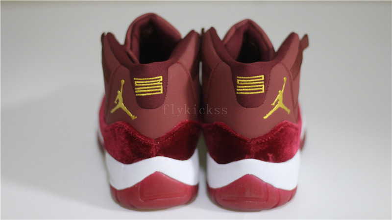 Super Air Jordan 11 Velvet Night Maroon High